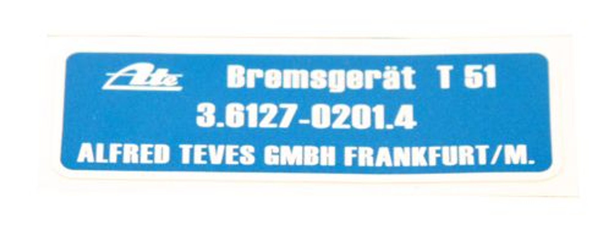Dekal ATE Bremsgerät