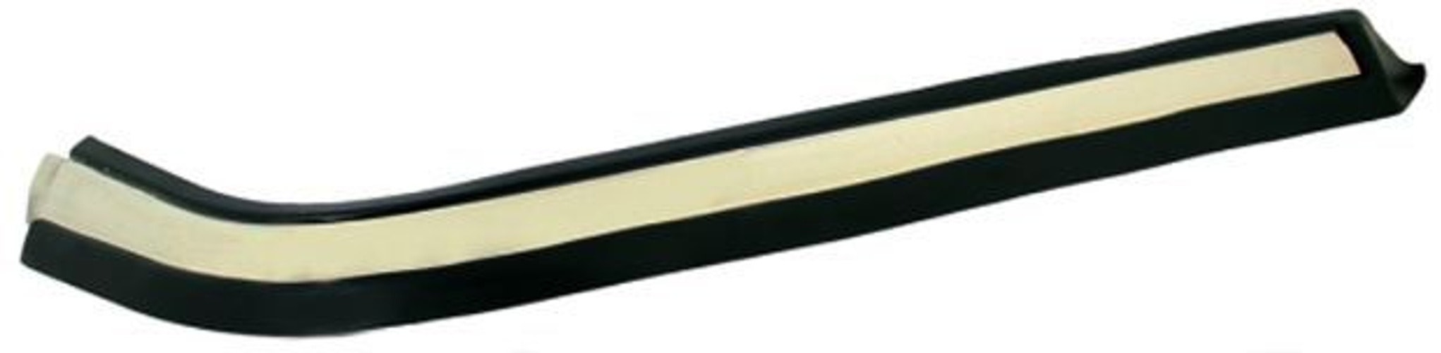 Prydnadslist stötfångare blank vä