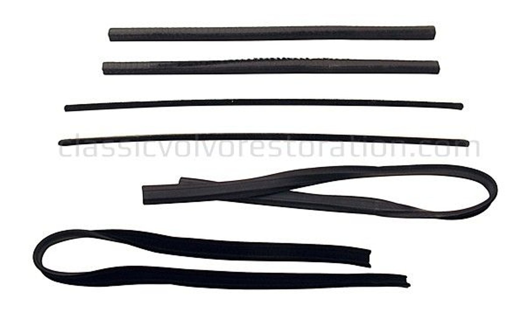 Styrlistsats Volvo 1800 för 2 framdörrar