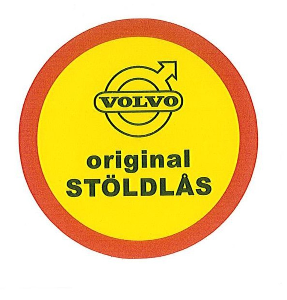 Dekal stöldlås
