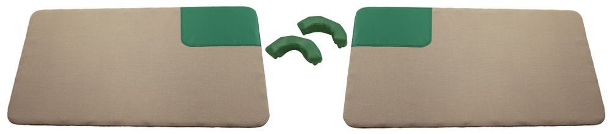 Dörrpaneler gul/grön