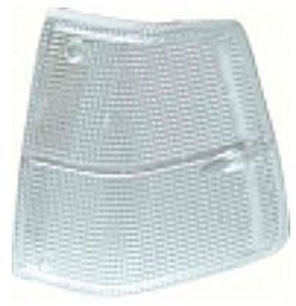 Blinkersglas vänster vit