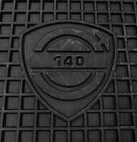 Mattsats tillbehör svart gummi