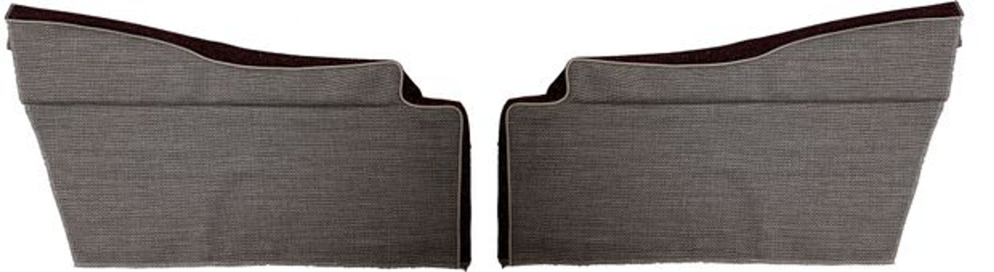 Panel bakre sida undre röd/grå