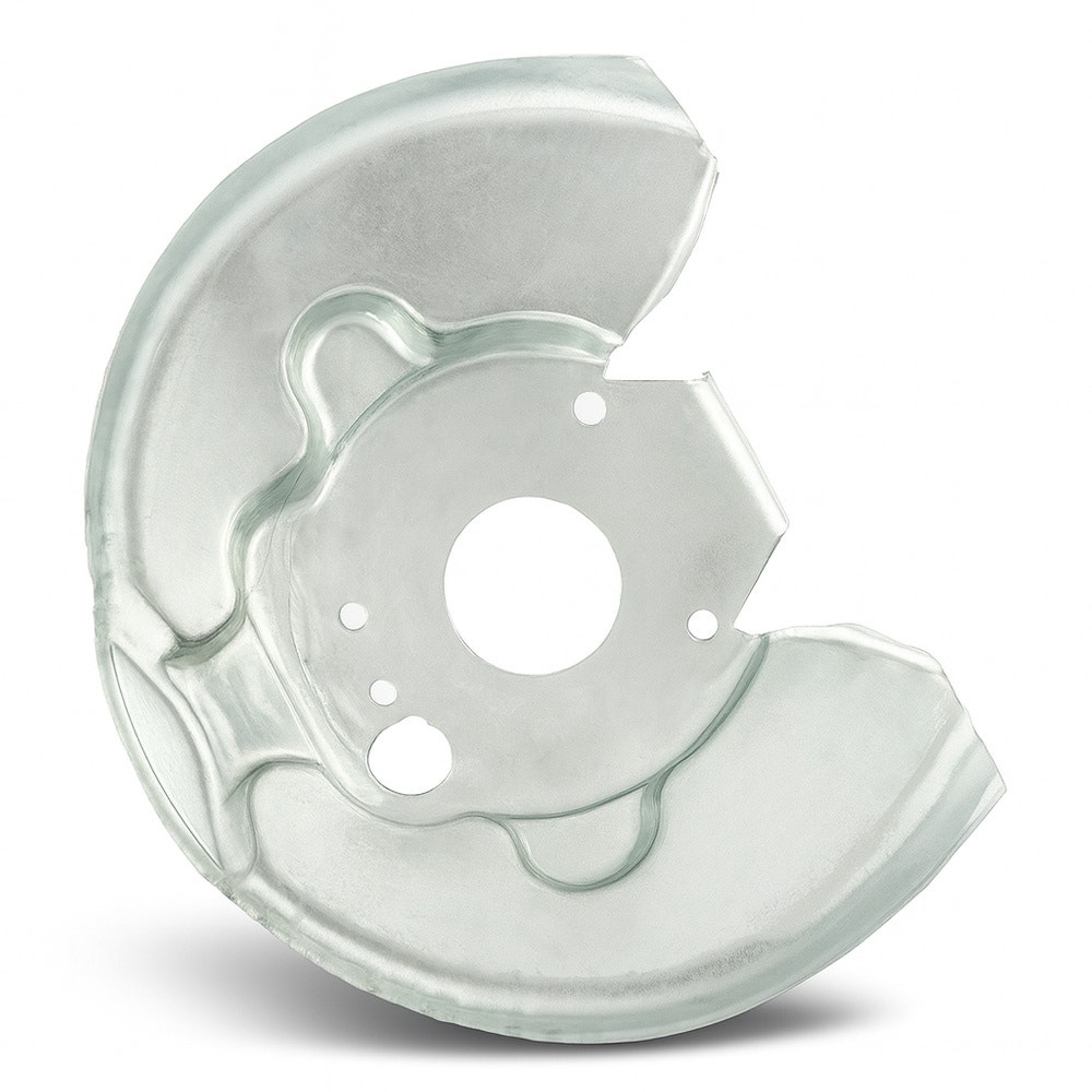 Bromssköld vänster fram m/ABS