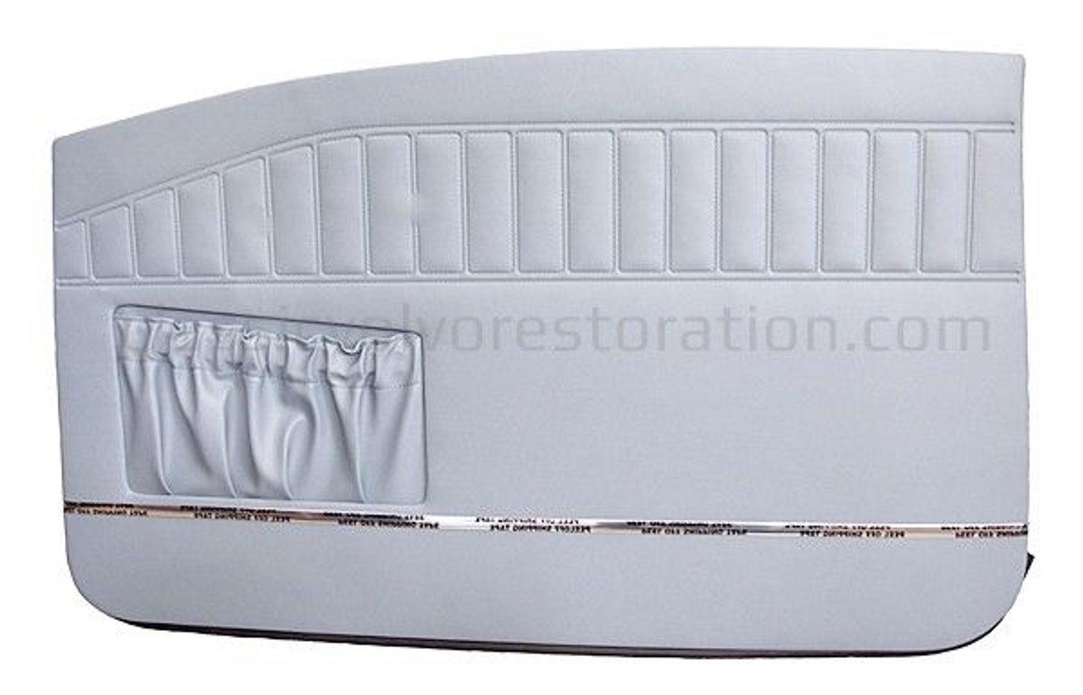 Panneau de porte bleu