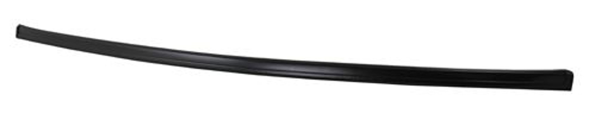 Prydnadslist stötfångare svart fram