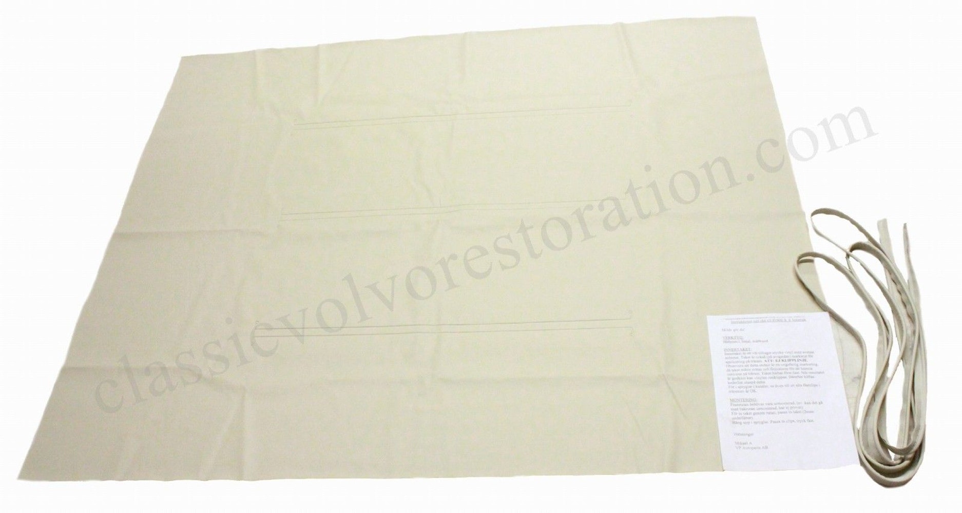 Ciel de toit non perforé vinyle