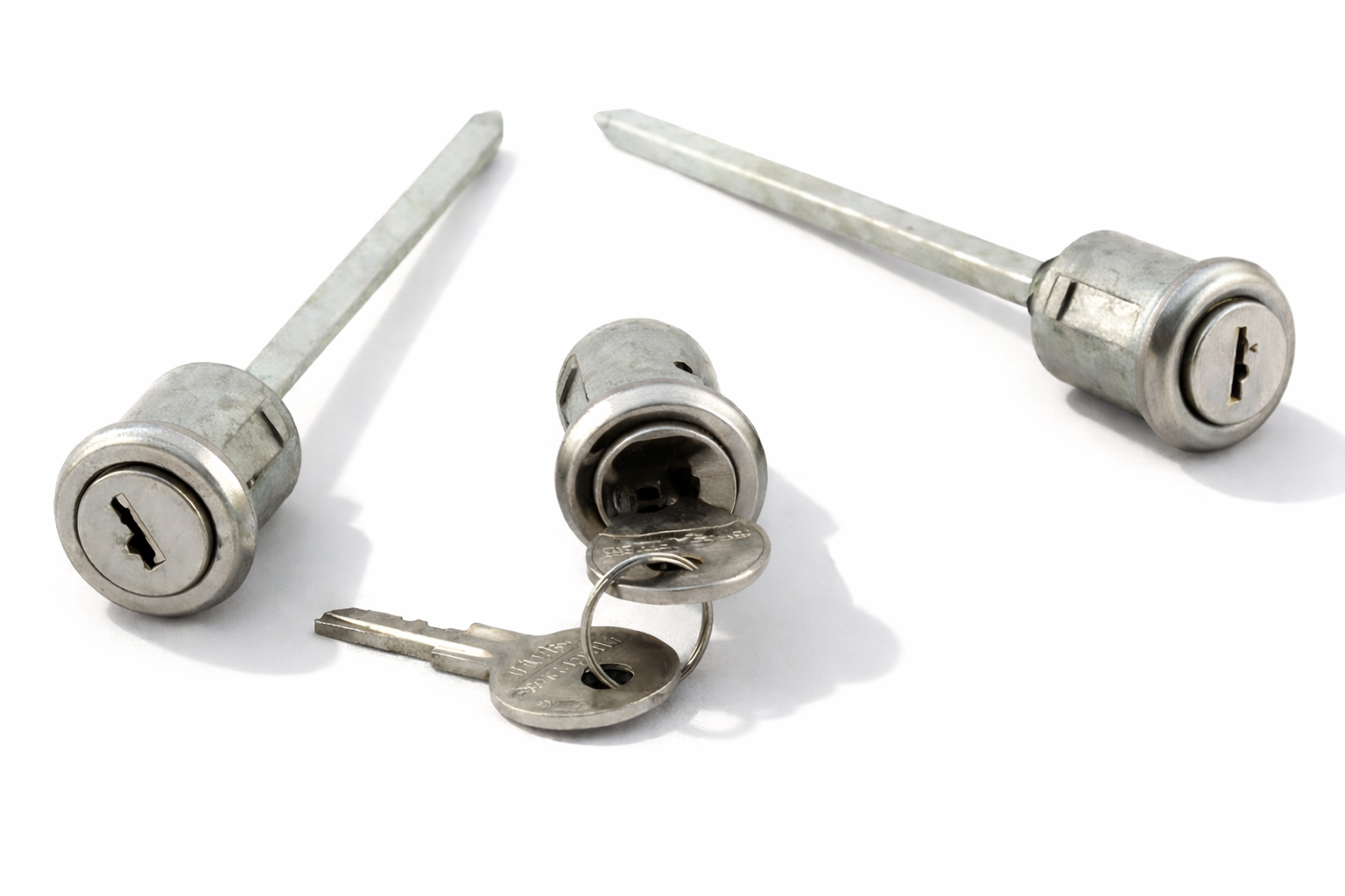 Låscylindersats 2 dörrar + Bagage