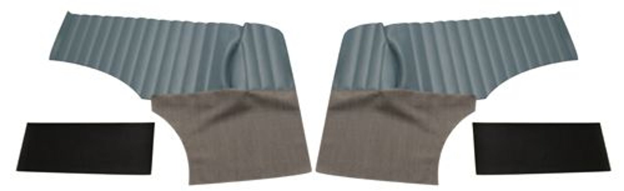 Paneler Bakre sida blå