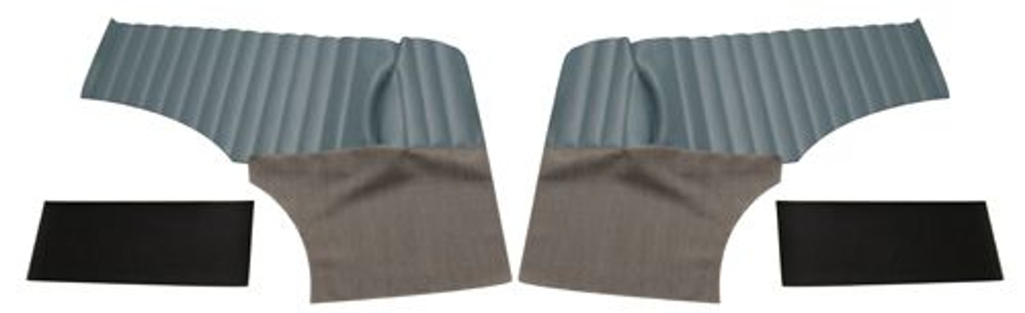 Paneler Bakre sida blå