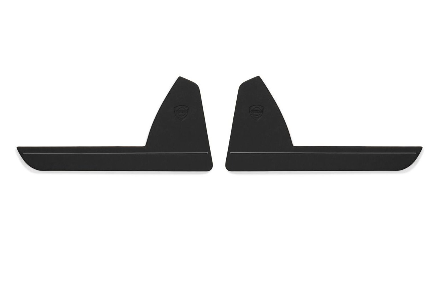 Dörrpanel undre svart