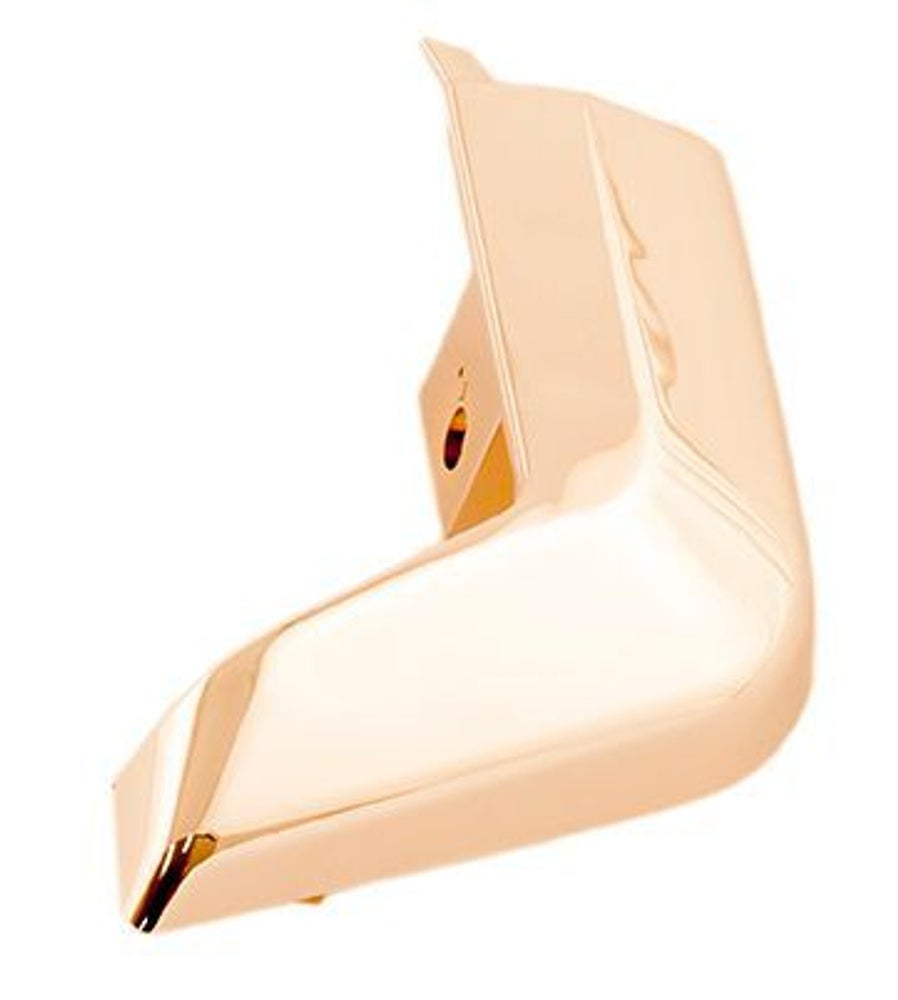 Baguette clignotant chromé droit