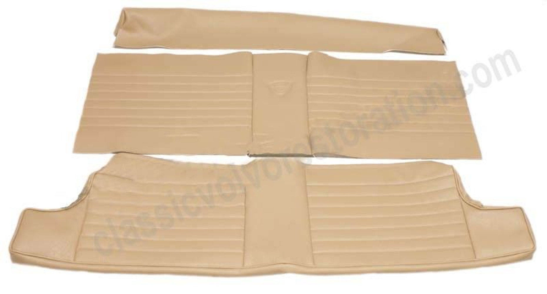 Kit siège arrière Volvo 1800 beige/marron.