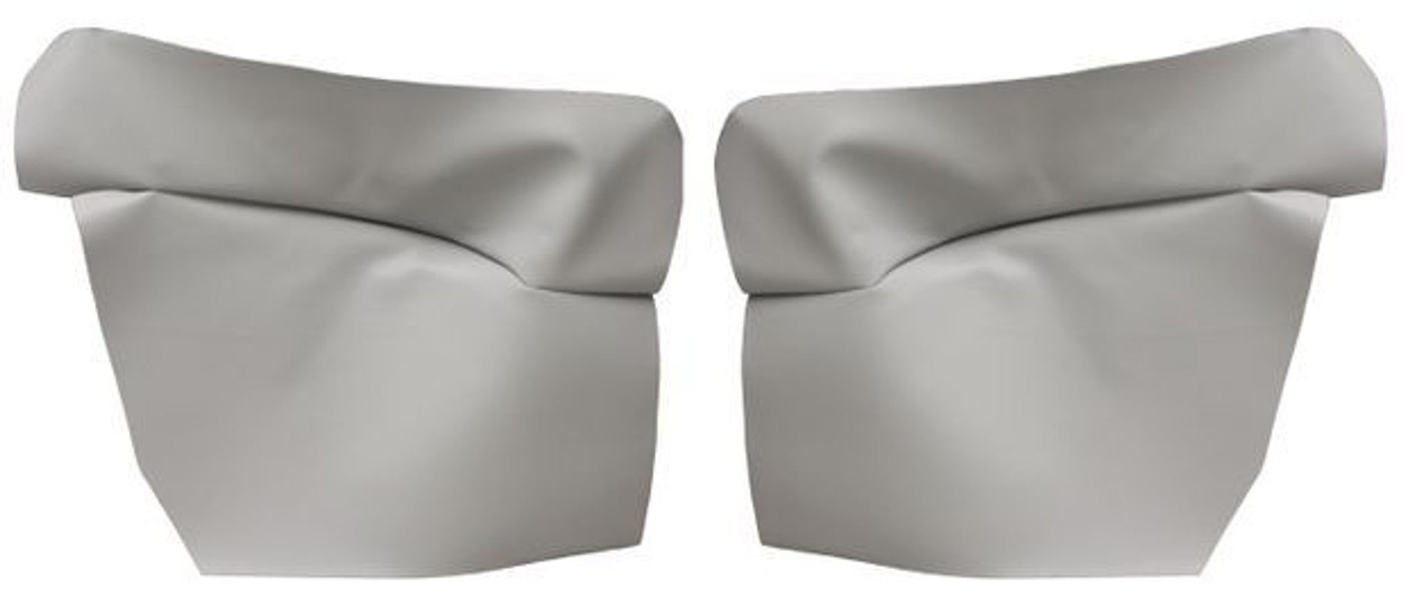 Klädsel bakre sidor grå