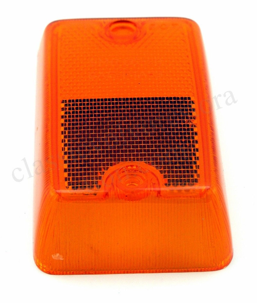 Glas sidomarkering orange