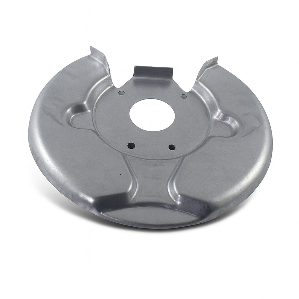 Bromssköld fram utan ABS