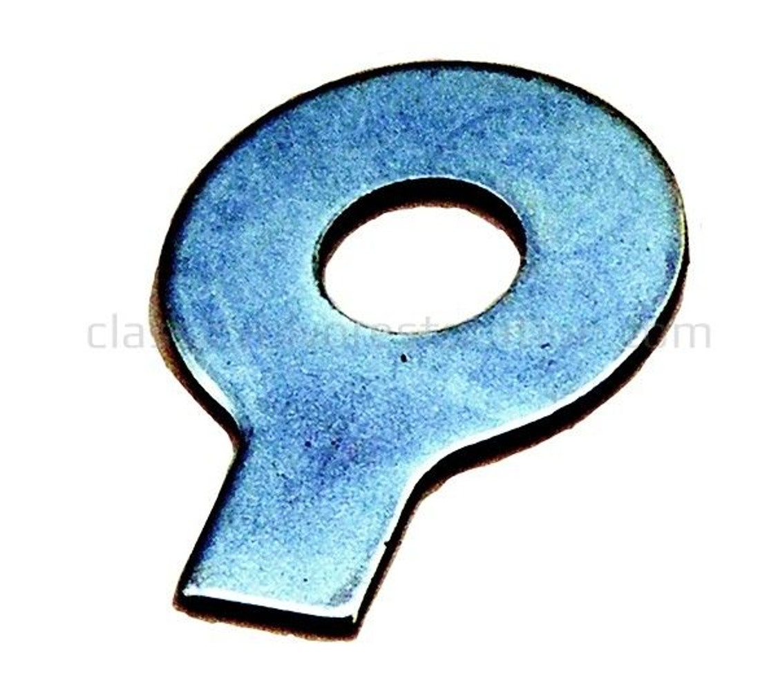 Låsbricka med böjbar flik