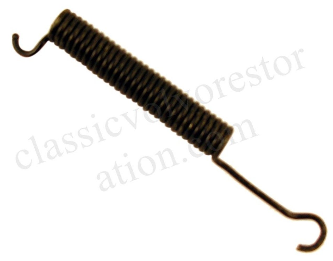 Returfjäder bromsbackar nedre