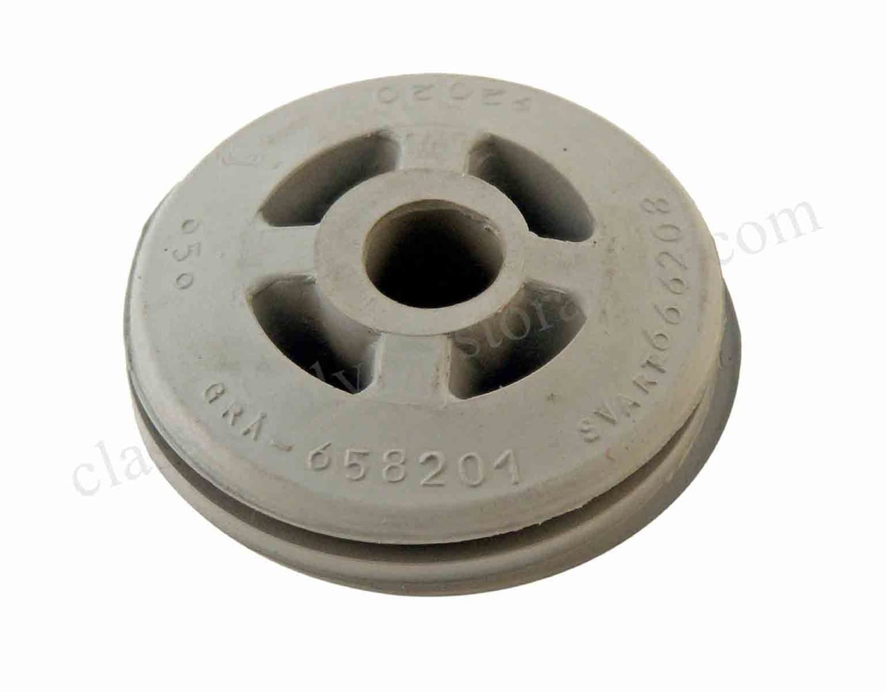 Gummikudde avgassystem grå