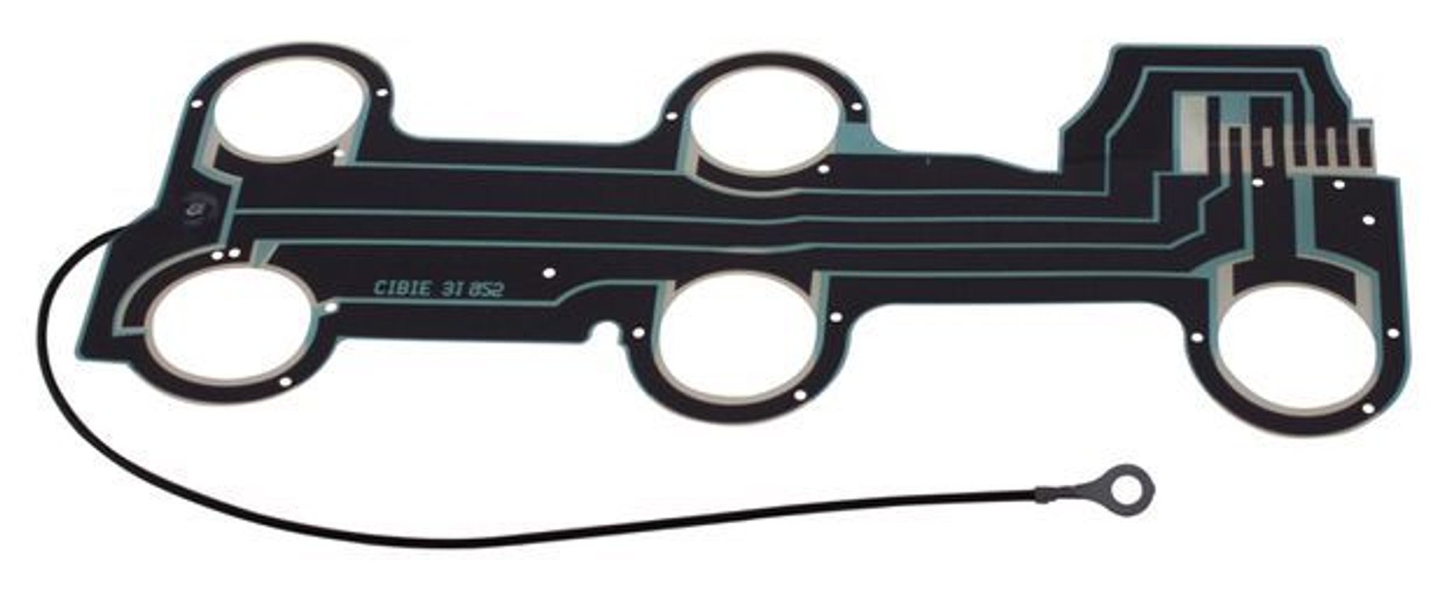 Kretskort bak vänster