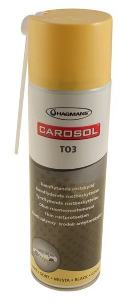 Rostskyddsspray svart 500ml