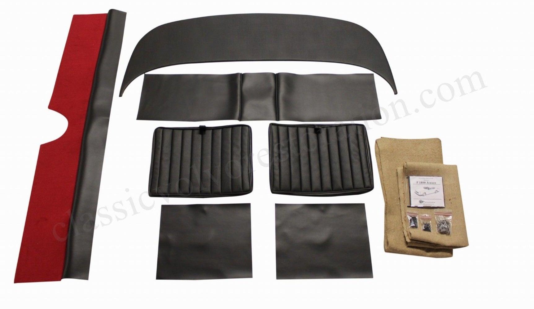 Baksätesklädsel komplett