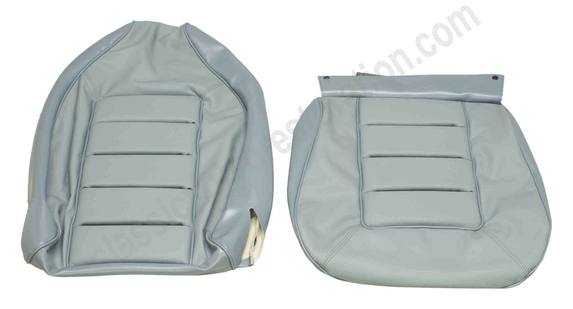 Klädsel framsäte 1800 ES blå läder