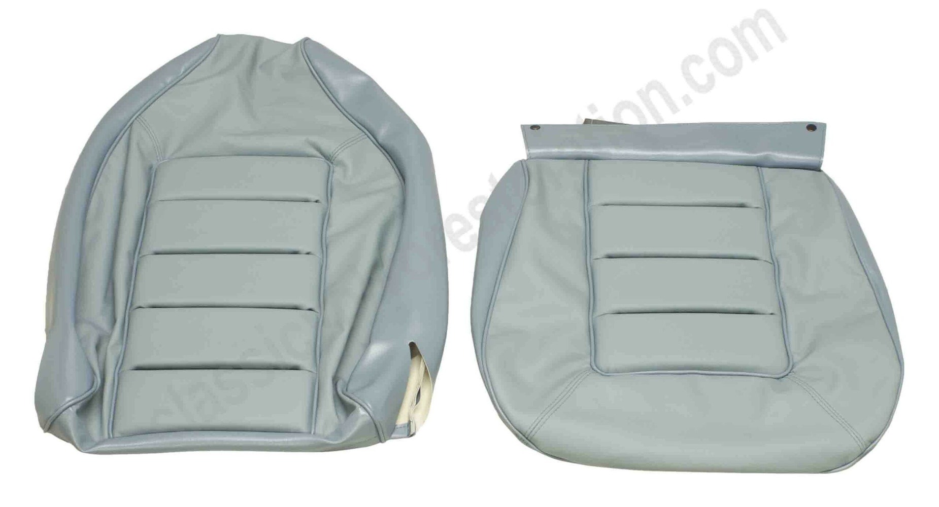 Klädsel framsäte 1800 ES blå läder