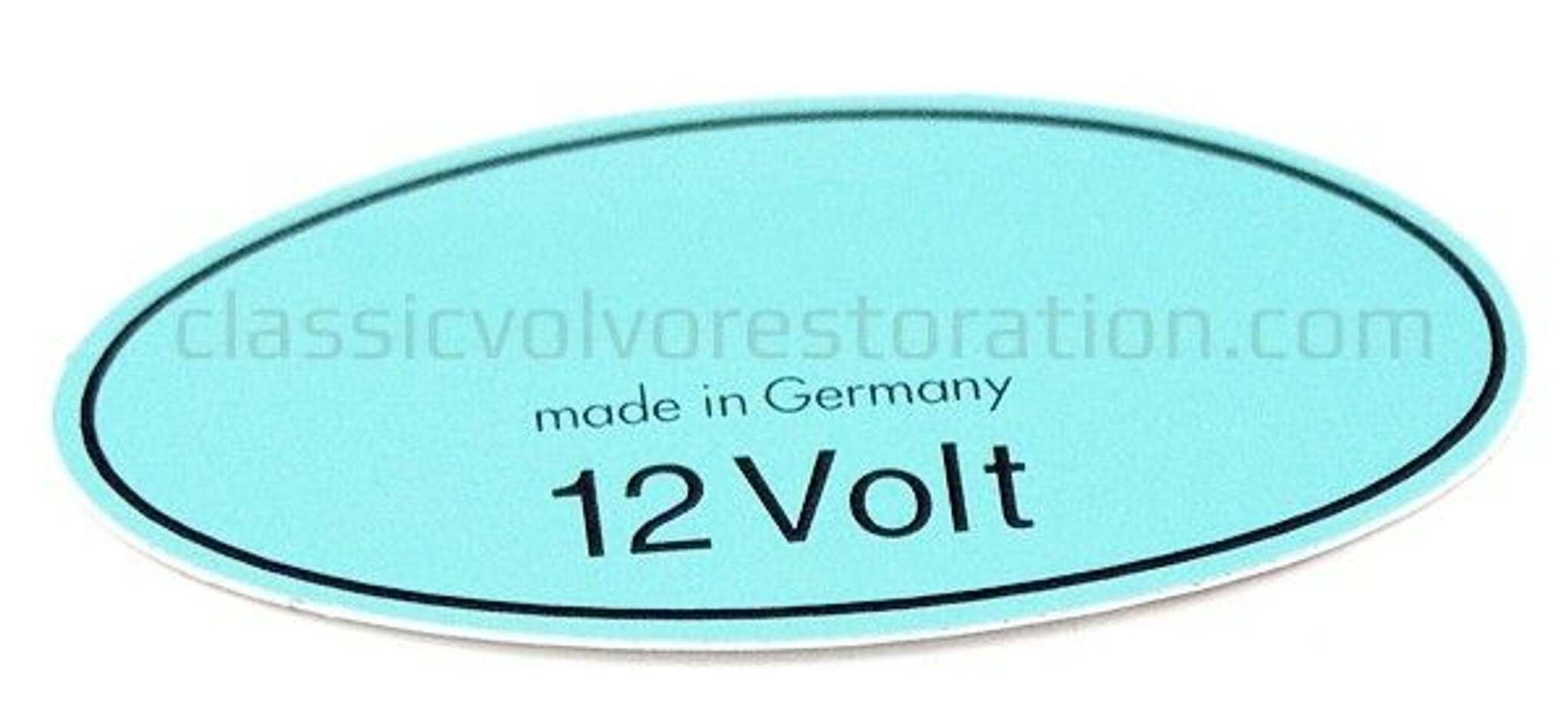 Dekal tändspole 12V