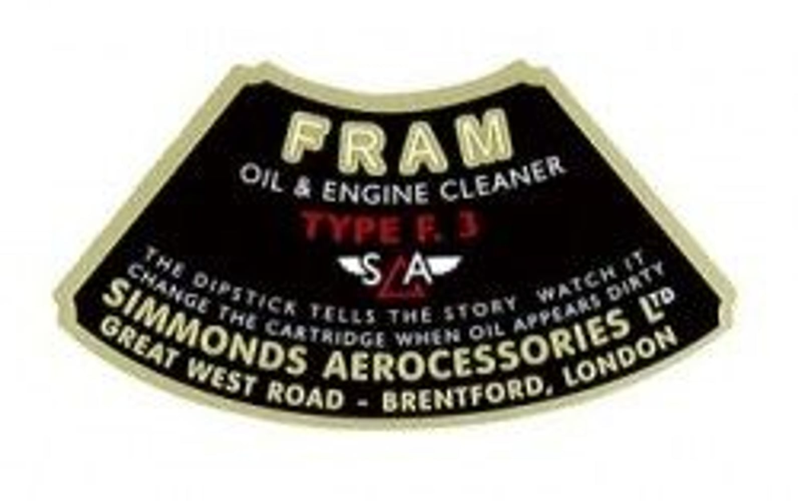 Dekal oljefilter B4B fram