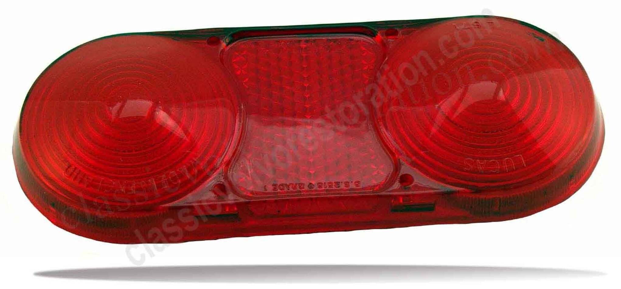 Bakljusglas 1800/S/E rött