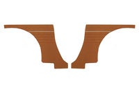 Panneau côté arrière marron