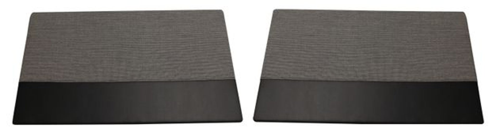 Dörrpaneler svart/grå