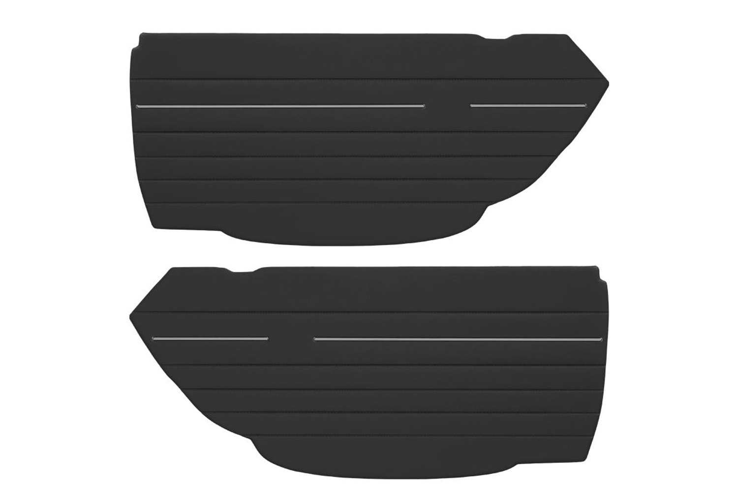 Dörrpanel övre svart