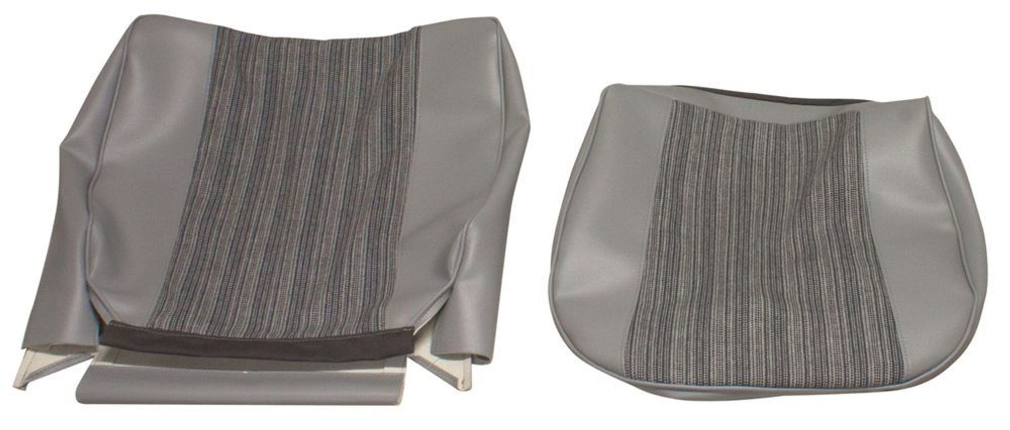 Klädsel framsäte grå