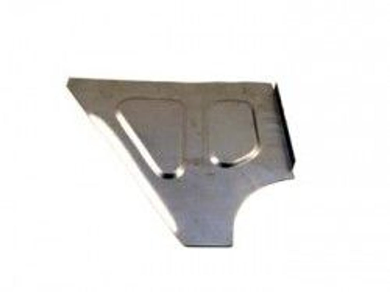 Plåt under baksäte Vänster