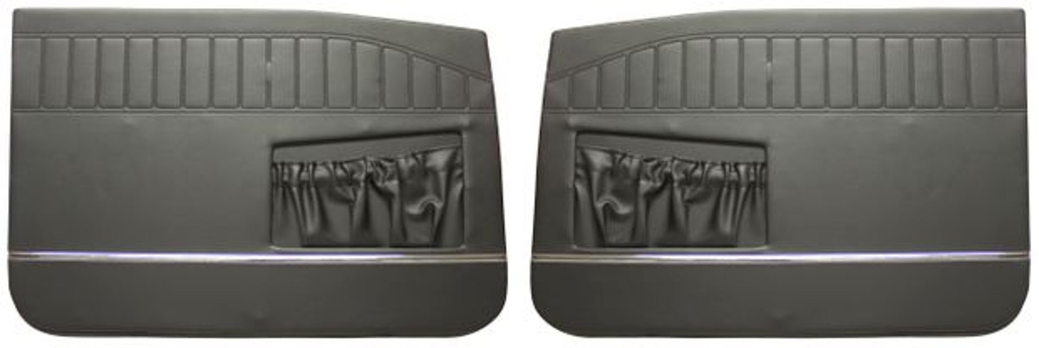 Dörrpanel svart fram