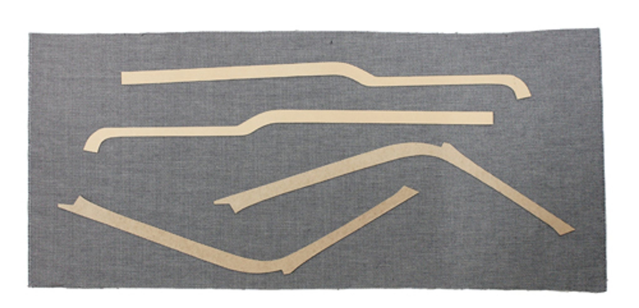 Panneau montant B/porte noir