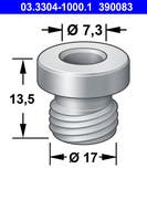 Genomföring huvudcylinder 2-krets
