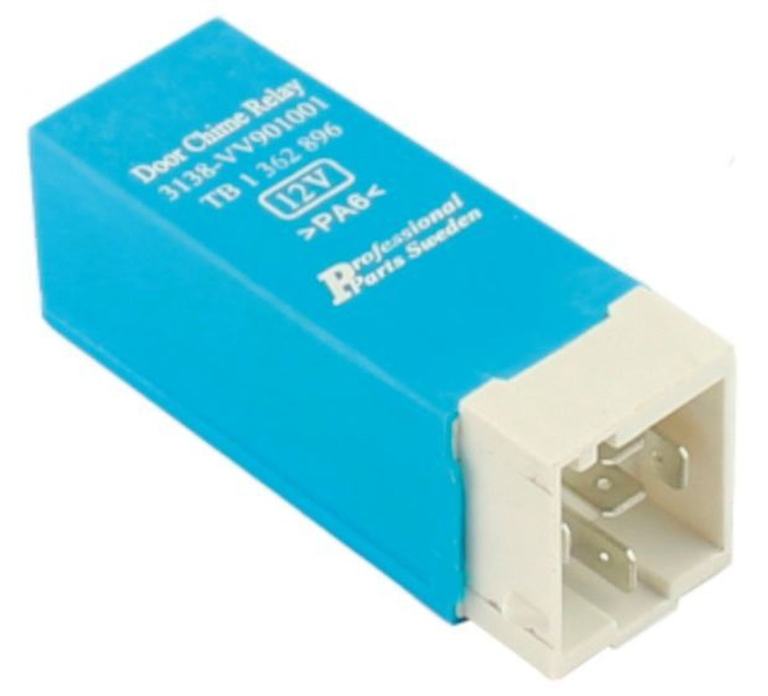 Relä bältespåminnare