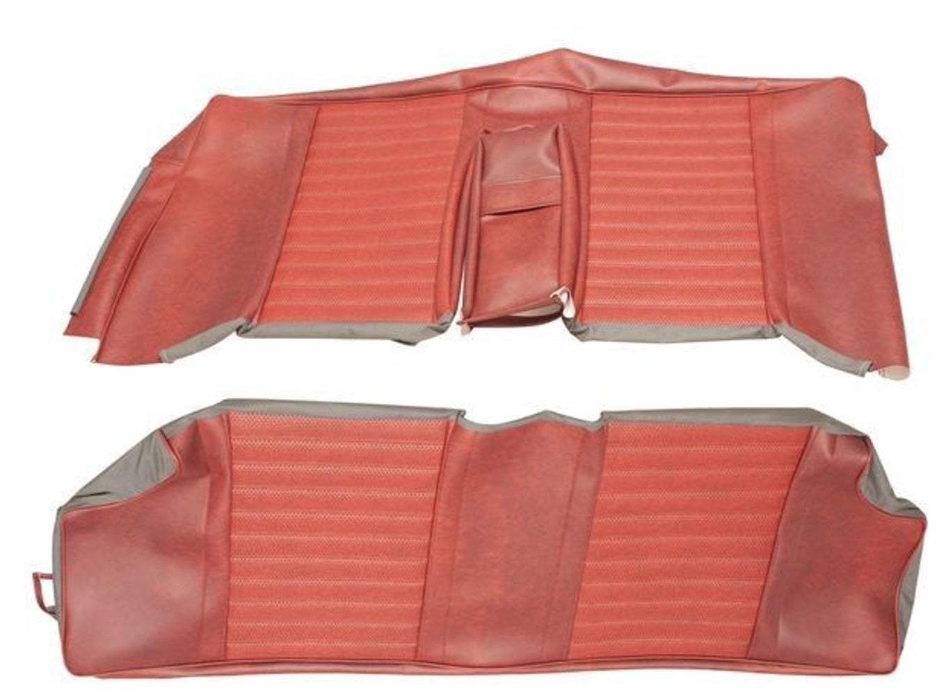 Klädsel baksäte Amazon 2d röd