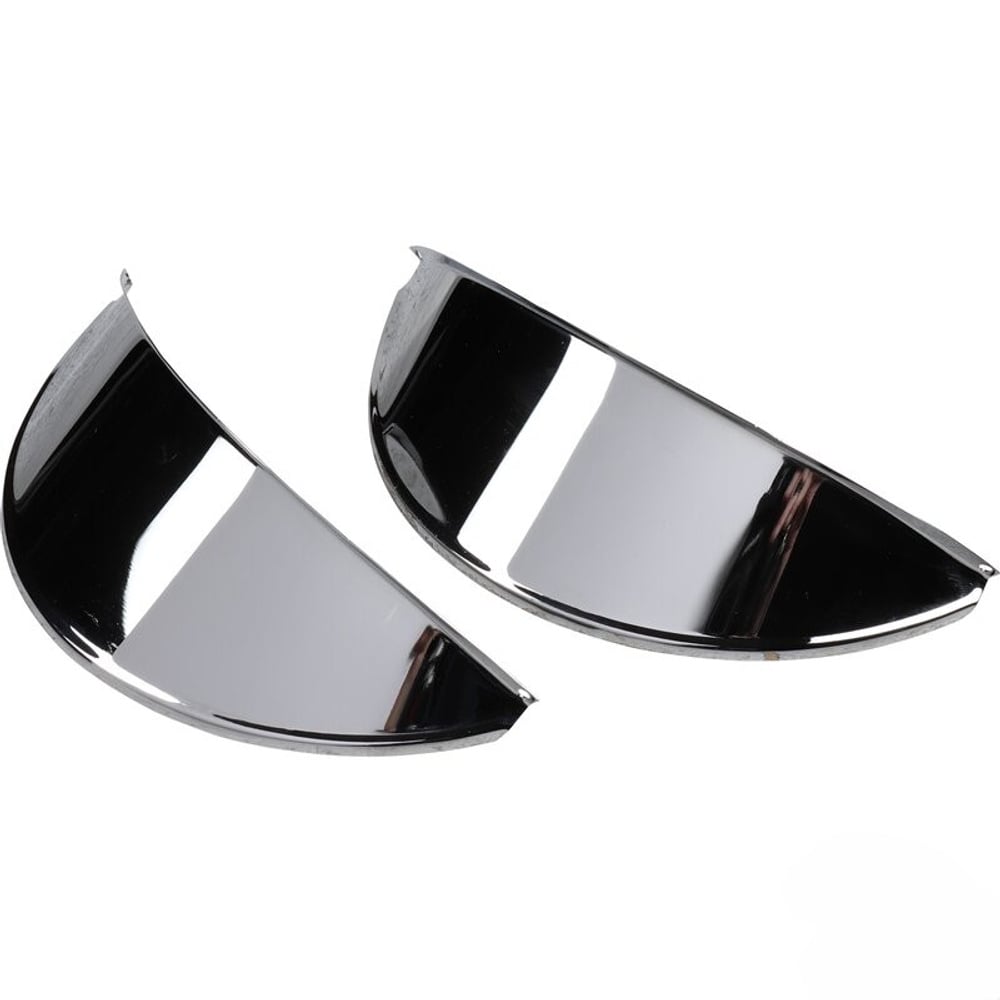 Skärm strålkastare 7" kromad