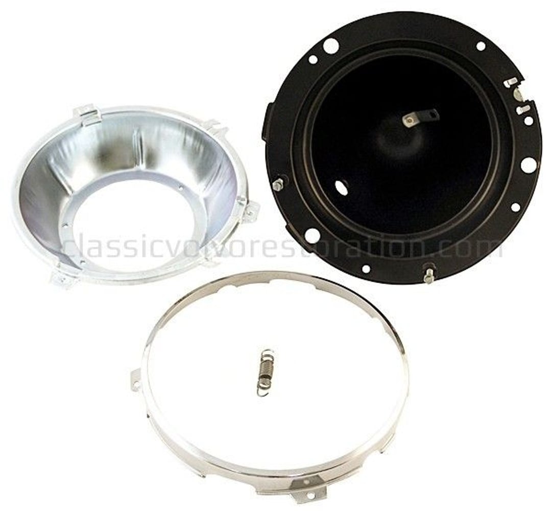 Monteringssats strålkastare plåt