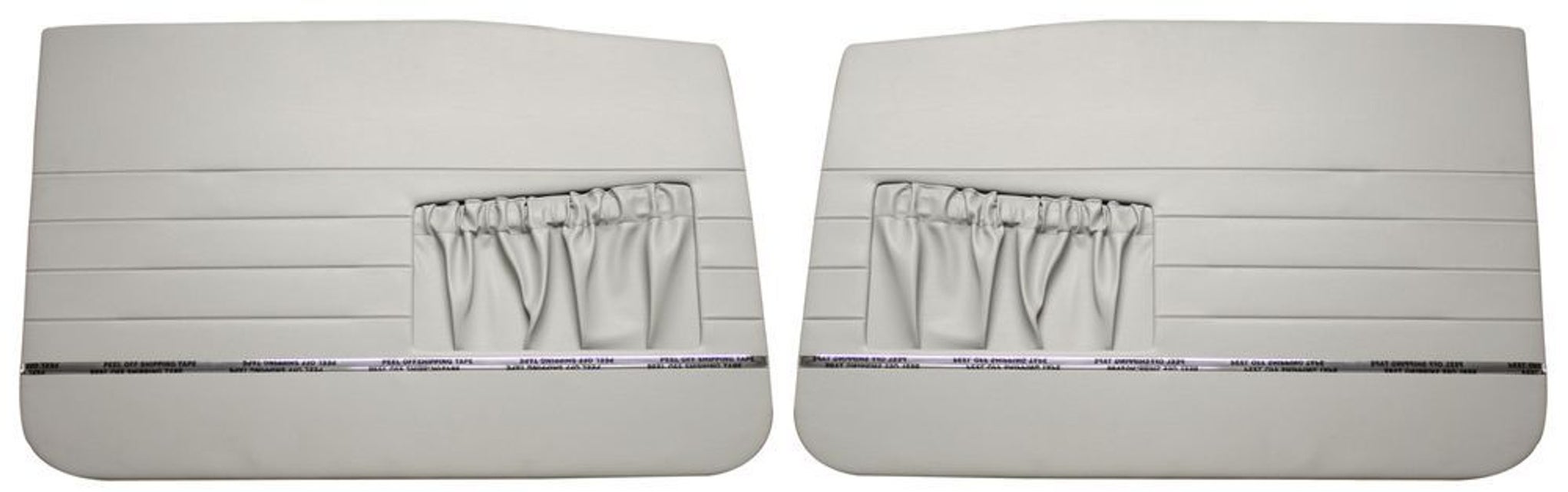 Dörrpanel grå fram