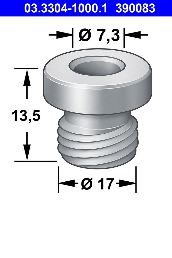 Genomföring huvudcylinder 2-krets