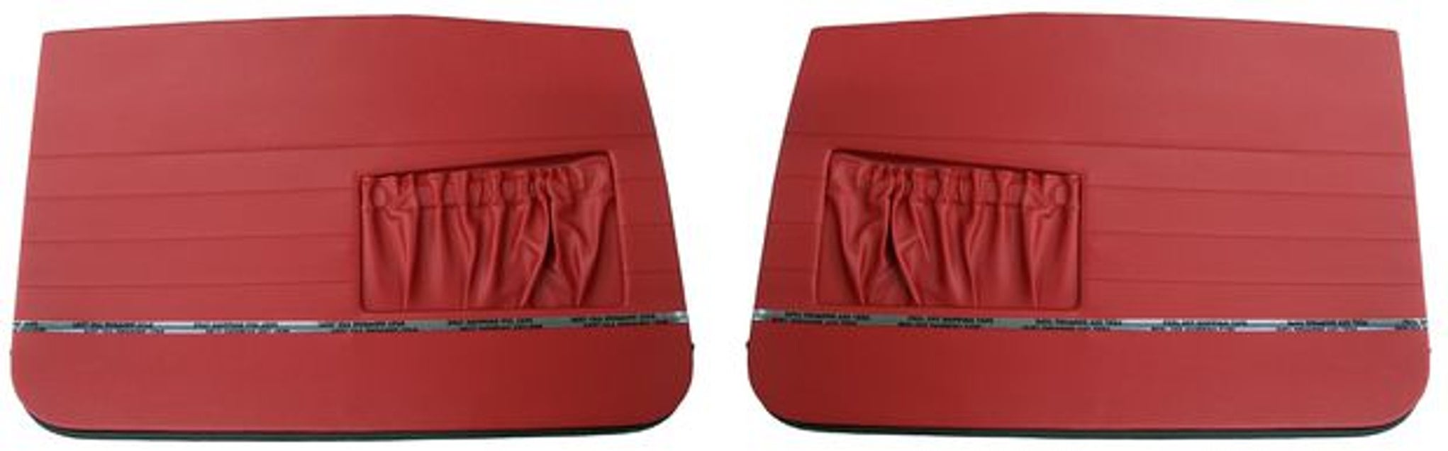 Dörrpanel fram röd