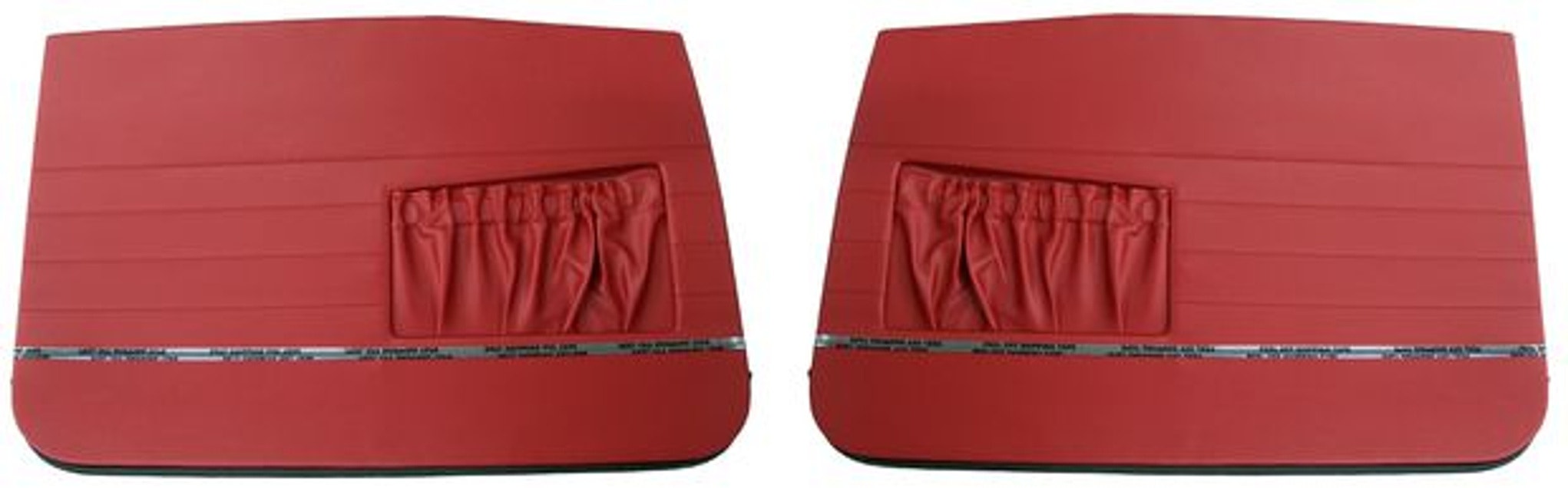 Dörrpanel fram röd