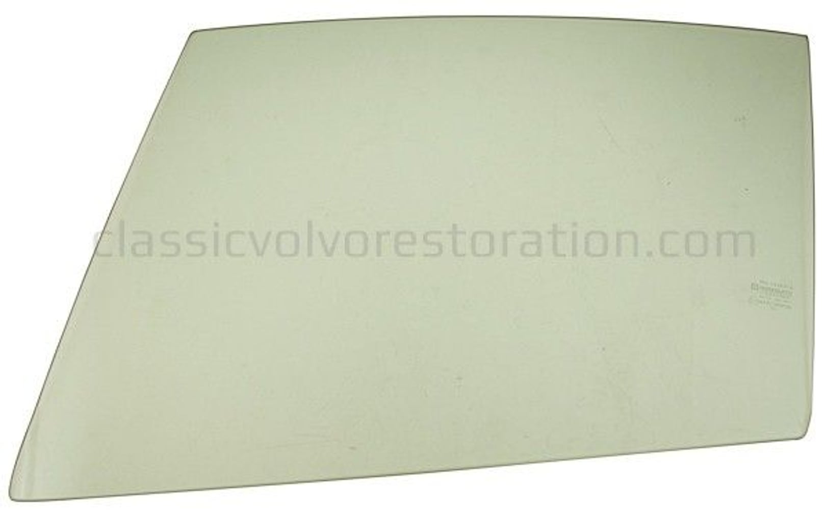 Sidoruta dörr vänster grön