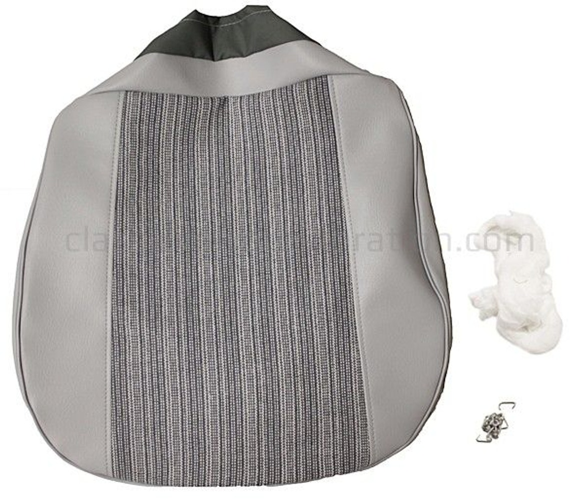 Klädsel framsäte grå